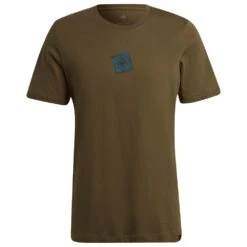 T-Shirt Zum Klettern Five Ten 5.10 Logo Tee Focus Olive