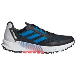 Trailrunning-Schuhe Adidas Terrex Agravic Flow 2 Core Black Blue Rush Turbo