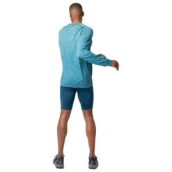 Trail T-Shirt Odlo Essential Seamless T-Shirt Crew Neck LS Saxony Blue Melange -Neueste Camping Verkäufe 08cae6840f1df49b421066af1bf688f19b5b652d E23ODLOTTH3339783 902