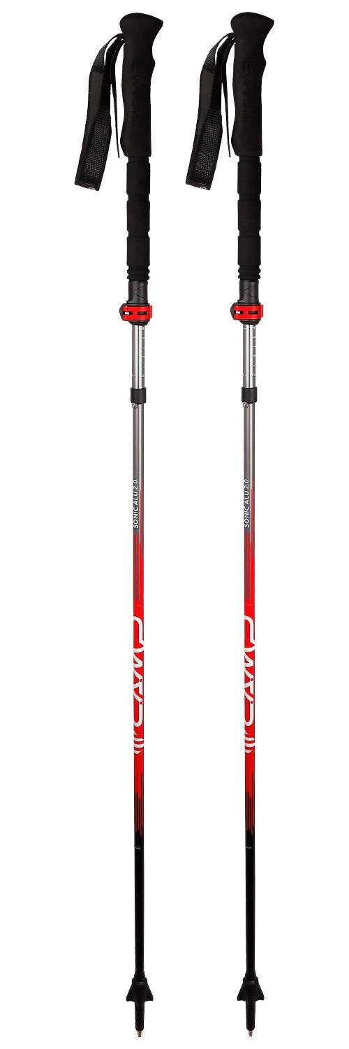 Stöcke Camp Sonic Alu 2.0 Grey Red 5 Stöcke Camp Sonic Alu 2.0 Grey Red – Bild 3