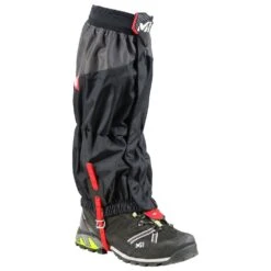 Gamasche Millet High Route Black Red
