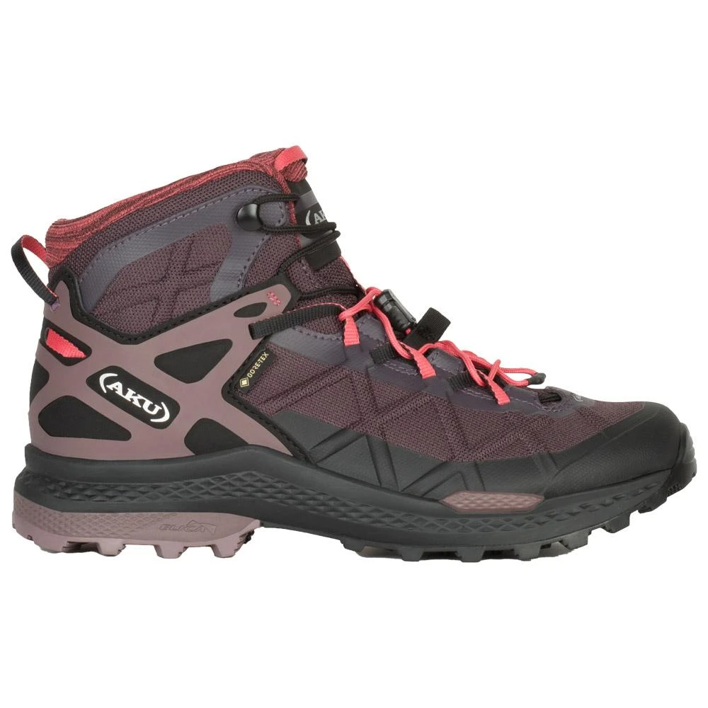 Wanderschuhe Aku Rocket Mid Gtx W's Deep Violet Coral 4 Wanderschuhe Aku Rocket Mid Gtx W's Deep Violet Coral – Bild 2