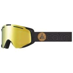 Skibrille Cairn Genesis Mat Black Gold Clx 3000 Ium