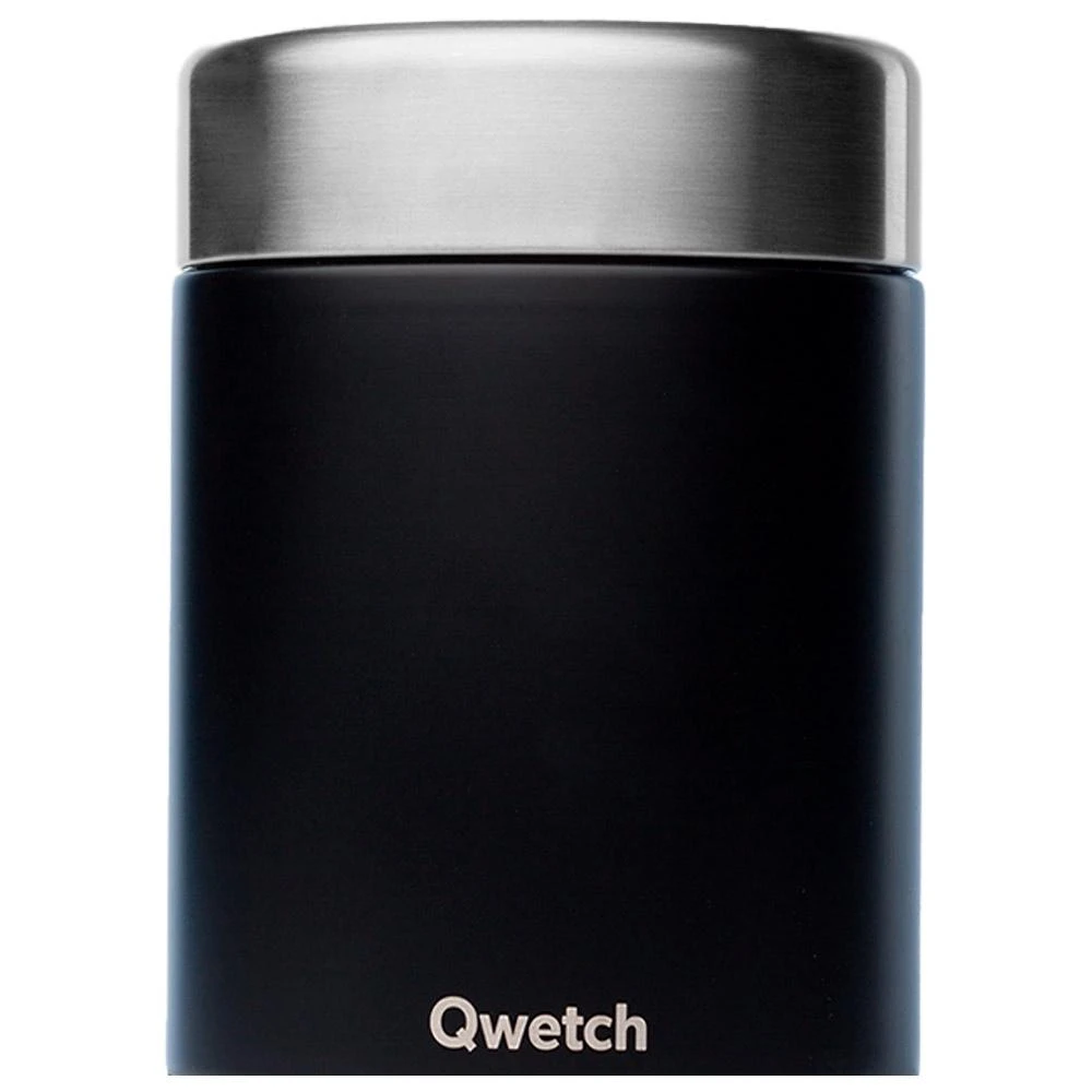 Lebensmitteldose Qwetch Boîte Repas Isotherme Inox 600ml Noir 4 Lebensmitteldose Qwetch Boîte Repas Isotherme Inox 600ml Noir – Bild 2