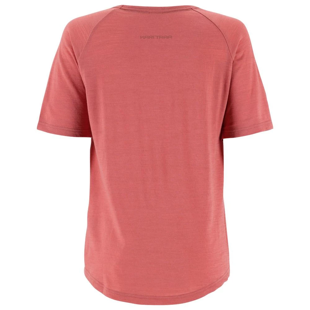 Wander-T-Shirt Kari Traa Ane T-Shirt - 50% Merino Wool W Cedar 4 Wander-T-Shirt Kari Traa Ane T-Shirt - 50% Merino Wool W Cedar – Bild 2