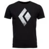 T-Shirt Zum Klettern Black Diamond Chalked Up Tee Black