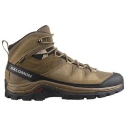 Wanderschuhe Salomon Quest Rove Gtx Kangaroo Kelp Black