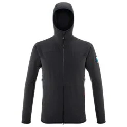 Bergsteigerjacke Millet Trilogy Cordura Hoodie Black