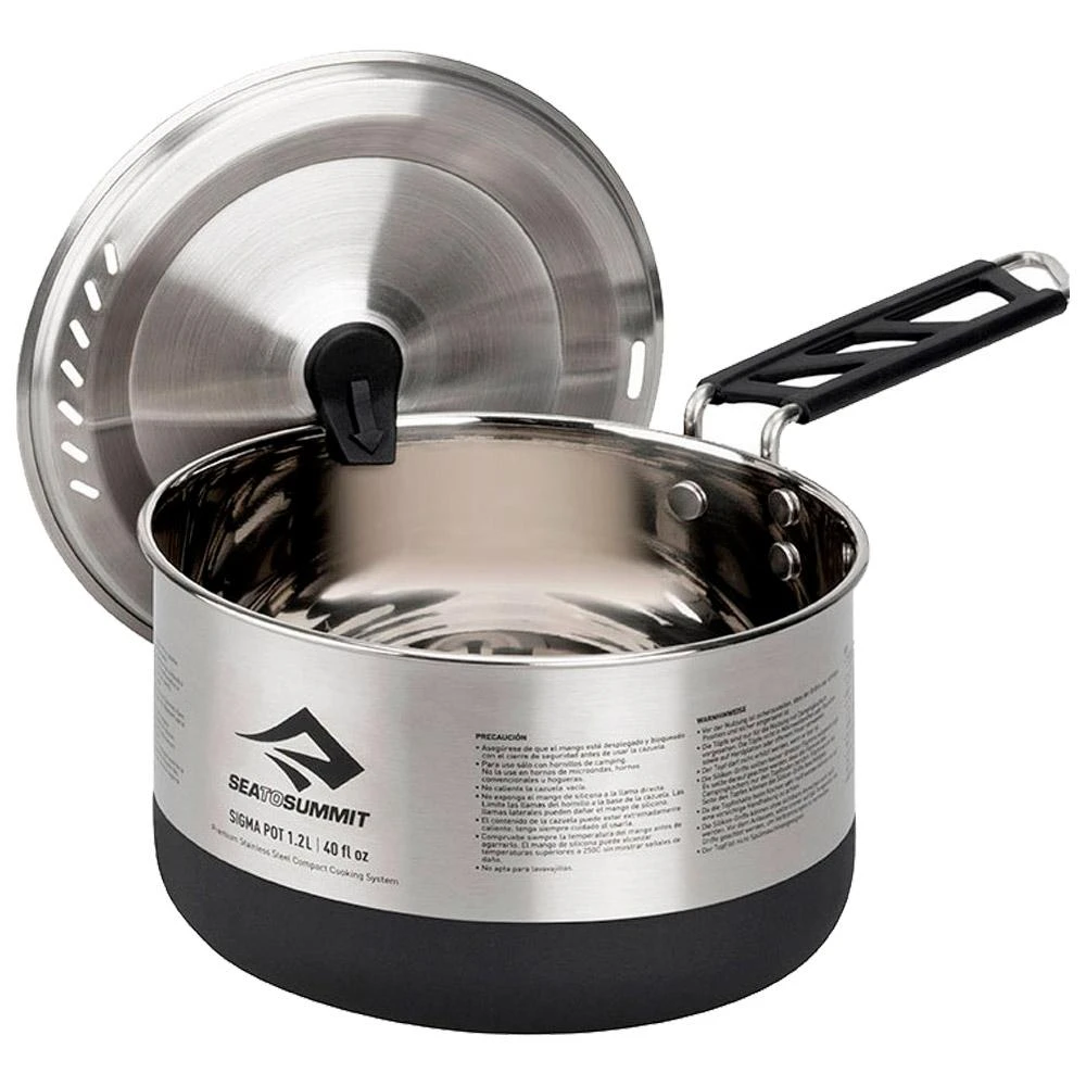 Topf Sea To Summit Sigma Pot 1,2 Litre Grey 6 Topf Sea To Summit Sigma Pot 1,2 Litre Grey – Bild 4