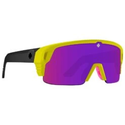 Sonnenbrille Spy Monolith 50/50 Matte Neron Yellow Happy Bronze Purple Spectra Mirror
