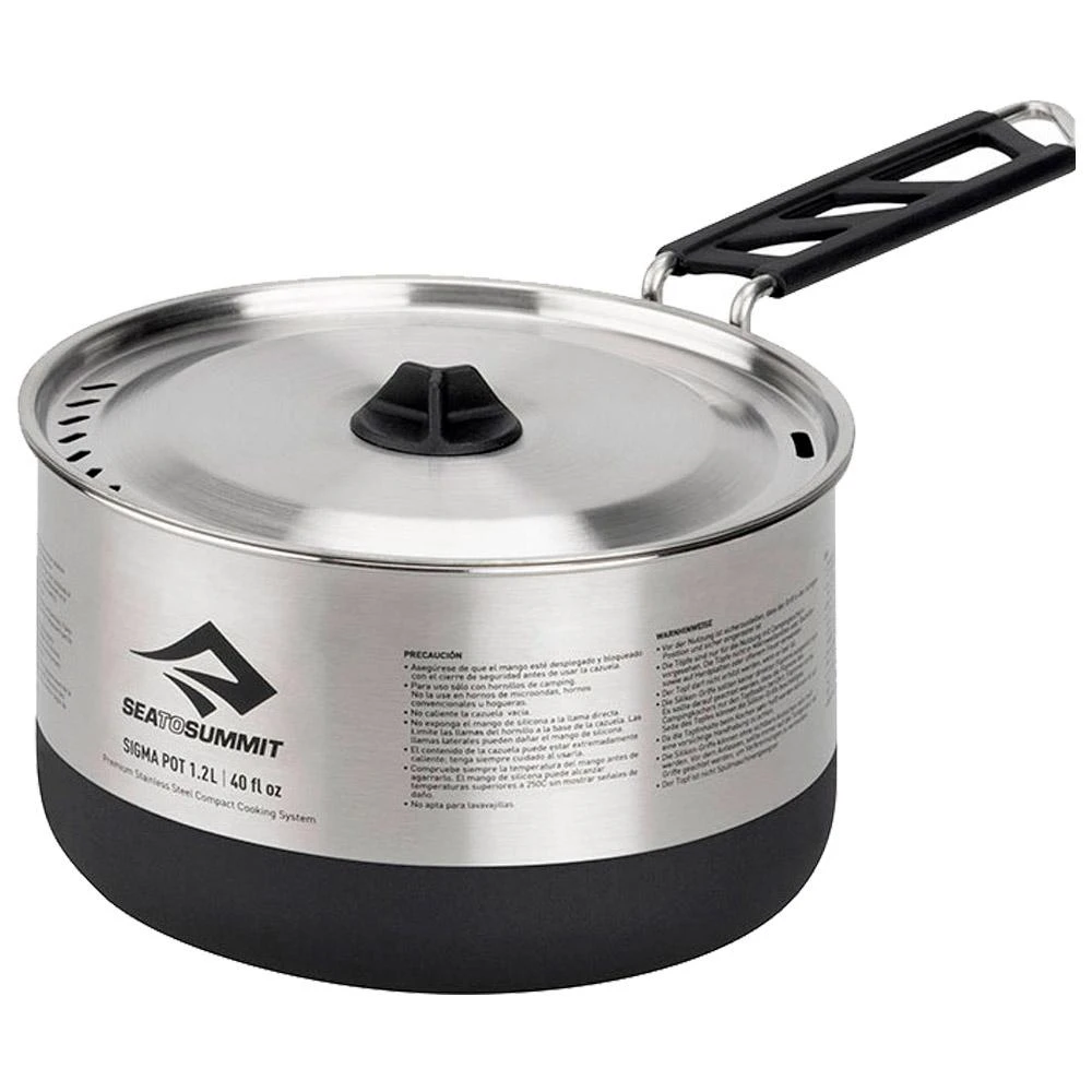 Topf Sea To Summit Sigma Pot 1,2 Litre Grey 3 Topf Sea To Summit Sigma Pot 1,2 Litre Grey