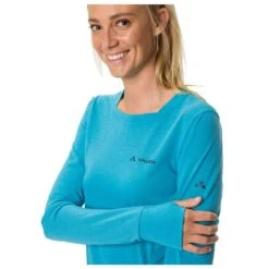 MTB Trikot Vaude Women's Sveit Ls Shirt II Pool -Neueste Camping Verkäufe 2f807b0d6ccb0c1ed960827fa4243c54d86d8da9 E22VAUDVTT2371404 901