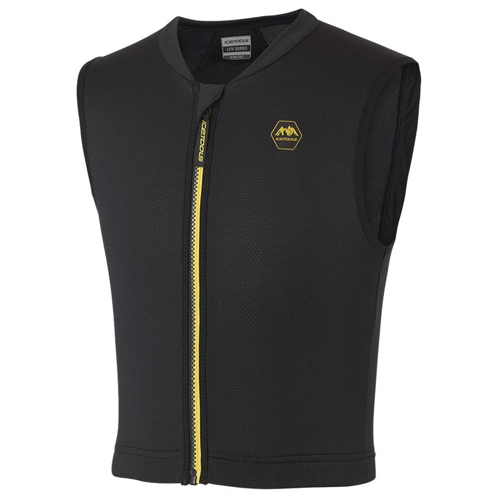 Rückenschutz Icetools Lite Vest Jr Black Yellow 4 Rückenschutz Icetools Lite Vest Jr Black Yellow – Bild 2