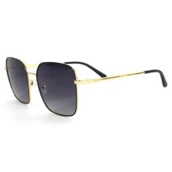 Sonnenbrille Binocle Eyewear Athena Gold Black Gradient Grey Polarized