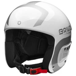 Helm Briko Vulcano Fis 6.8 Epp Shiny White Silver