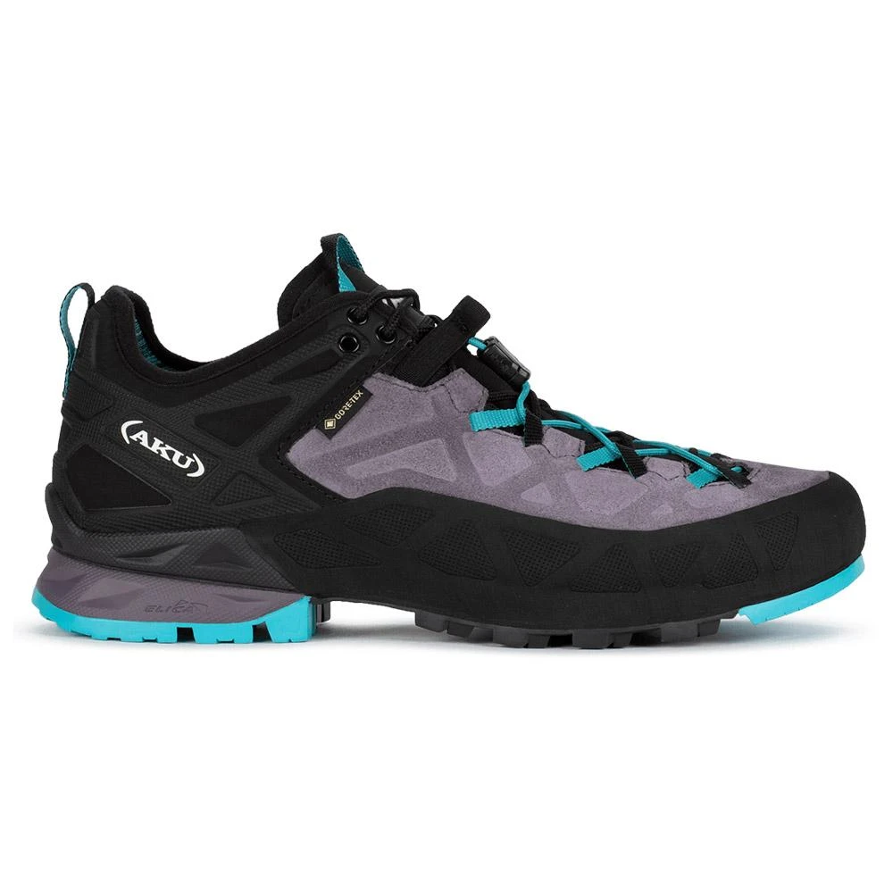 Approachschuhe Aku Rock Dfs Gtx Ws Grey Turquoise 4 Approachschuhe Aku Rock Dfs Gtx Ws Grey Turquoise – Bild 2