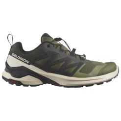 Trailrunning-Schuhe Salomon X-Adventure Olive Night Rainy Day Black
