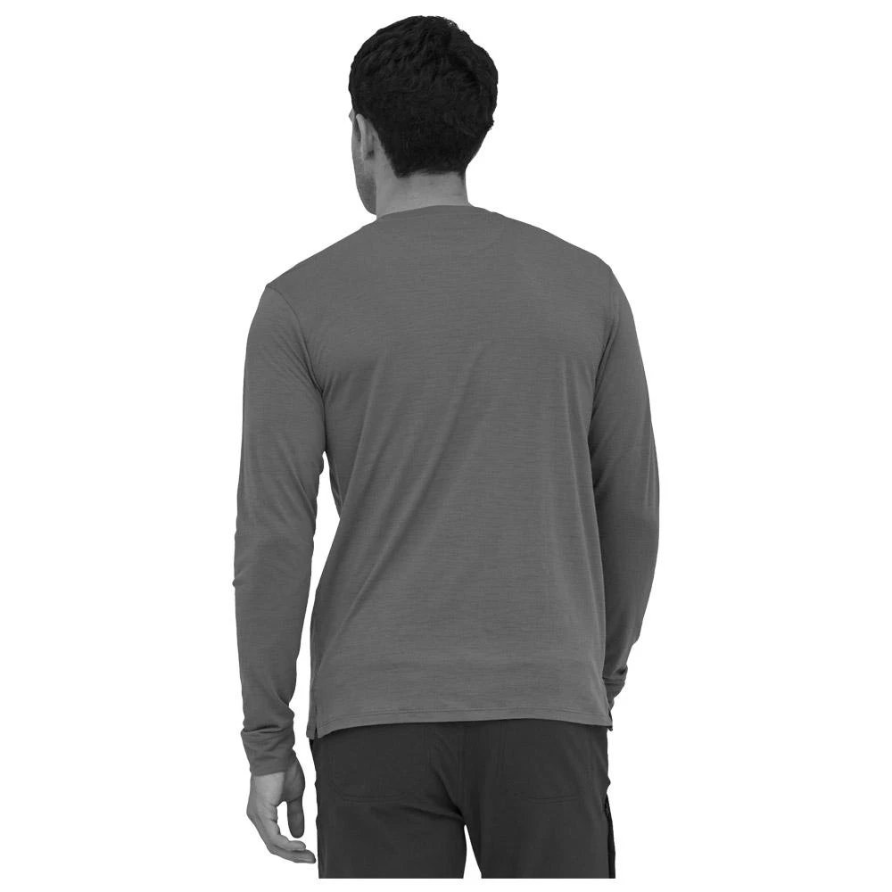 Wander-T-Shirt Patagonia M's Long-Sleeved Capilene Cool Merino Graphic Shirt Fader Basin Green 4 Wander-T-Shirt Patagonia M's Long-Sleeved Capilene Cool Merino Graphic Shirt Fader Basin Green – Bild 2