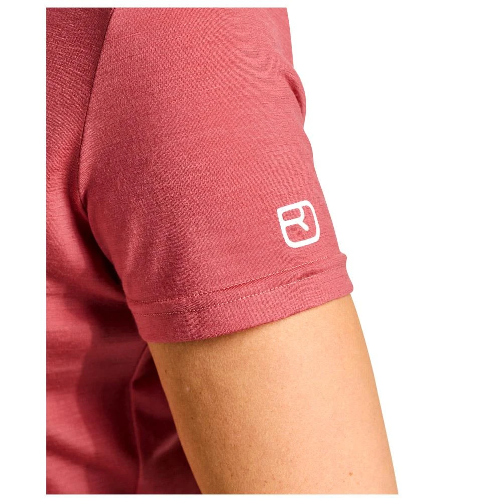 Wander-T-Shirt Ortovox 150 Cool Mtn Protector Tshirt W Wild Rose 6 Wander-T-Shirt Ortovox 150 Cool Mtn Protector Tshirt W Wild Rose – Bild 4