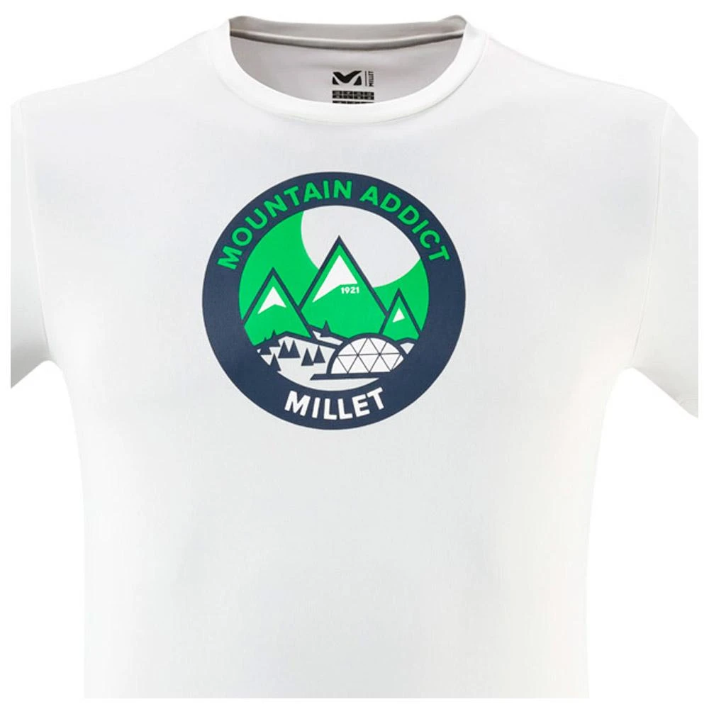 Wander-T-Shirt Millet Dreamy Peaks S/S Foggy Dew 4 Wander-T-Shirt Millet Dreamy Peaks S/S Foggy Dew – Bild 2