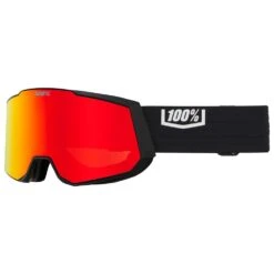 100% Skibrille 100 % Snowcraft XL Essential Black Hiper Vermillon Red ML Mirror + Hiper Pink Turquoise ML Mirror