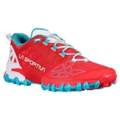 Trailrunning-Schuhe La Sportiva Bushido II Woman Hibiscus Malibu Blue