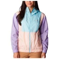 Wanderjacke Columbia Lily Basin Jacket W Spring Blue Frosted Purple
