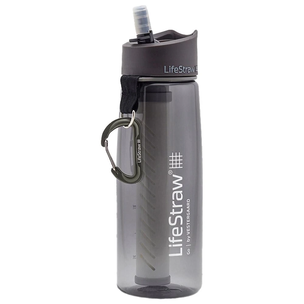 Trinkflasche LifeStraw Go Tritan Renew 650ml Dark Grey 3 Trinkflasche LifeStraw Go Tritan Renew 650ml Dark Grey