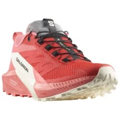Trailrunning-Schuhe Salomon Sense Ride 5 W Tea Rose Fiery Red Vanilla Ice -Neueste Camping Verkäufe 5033aa28857e3513dd0ff058489eeb8fc3a1ddbc E23SALOCHA3362701 4