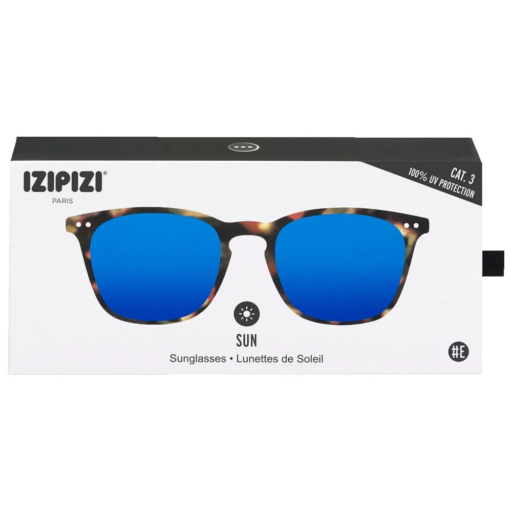 Sonnenbrille Izipizi Sun #E Blue Tortoise Soft Blue Mirror 5 Sonnenbrille Izipizi Sun #E Blue Tortoise Soft Blue Mirror – Bild 3