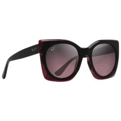 Sonnenbrille Maui Jim Pakalana Cerise Noire Maui Rose Minéral SuperThin