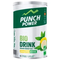 Getränk Punch Power Biodrink 500 G Citron Menthe