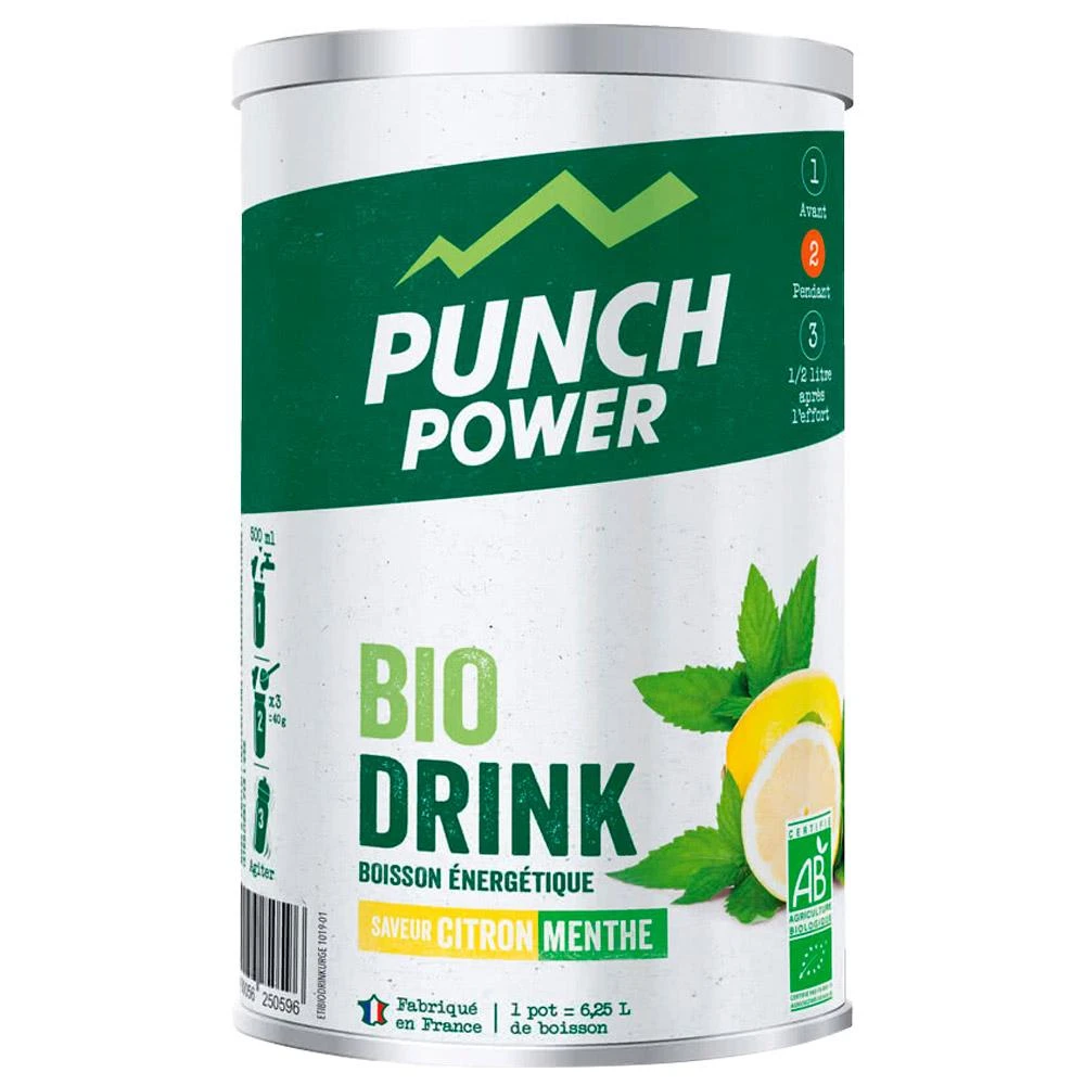 Getränk Punch Power Biodrink 500 G Citron Menthe 3 Getränk Punch Power Biodrink 500 G Citron Menthe