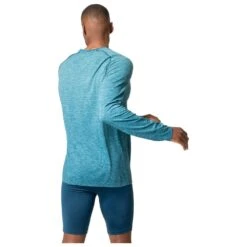 Trail T-Shirt Odlo Essential Seamless T-Shirt Crew Neck LS Saxony Blue Melange -Neueste Camping Verkäufe 5f22f247f537dede83f78c2907308c62f0d945e5 E23ODLOTTH3339783 6