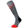 Fußwärmer Lenz Heat Sock 5.1 Toe Cap Slim Fit Gris Rouge