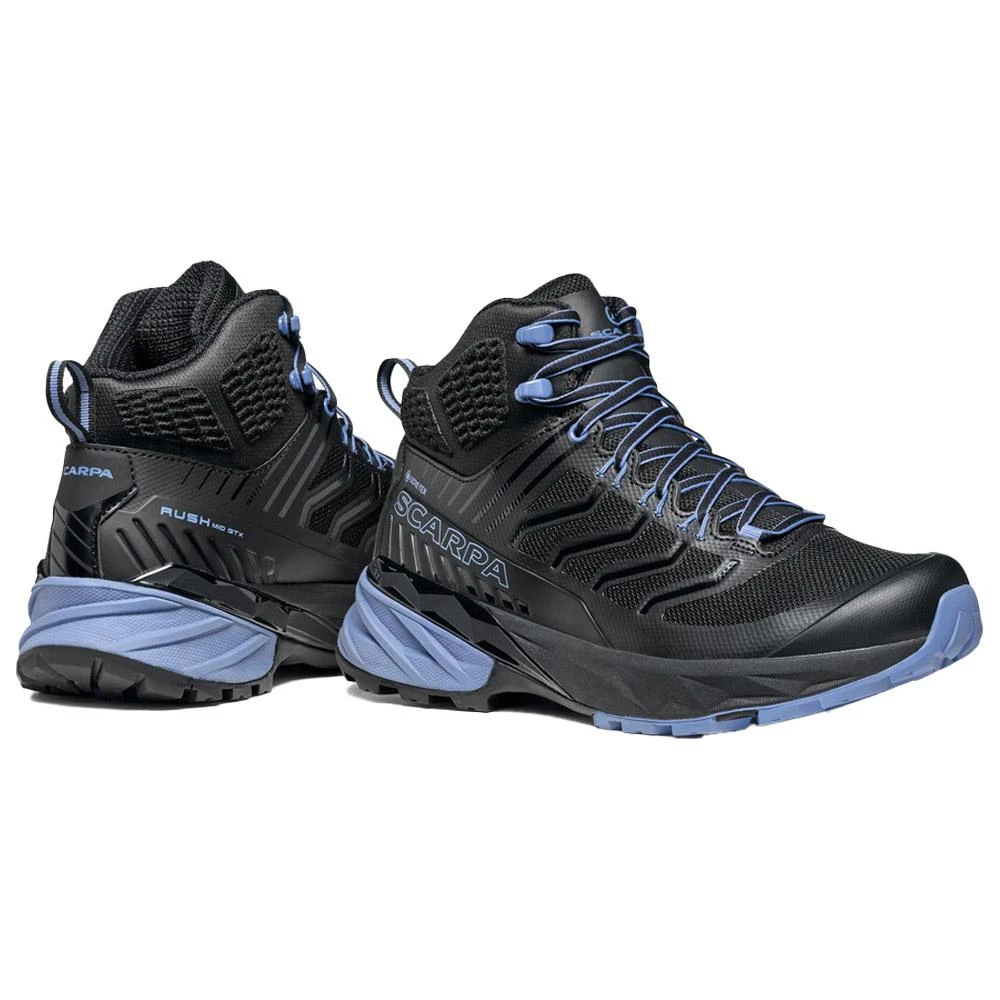 Wanderschuhe Scarpa Rush Mid Gtx Wmn Black Provence 10 Wanderschuhe Scarpa Rush Mid Gtx Wmn Black Provence – Bild 8