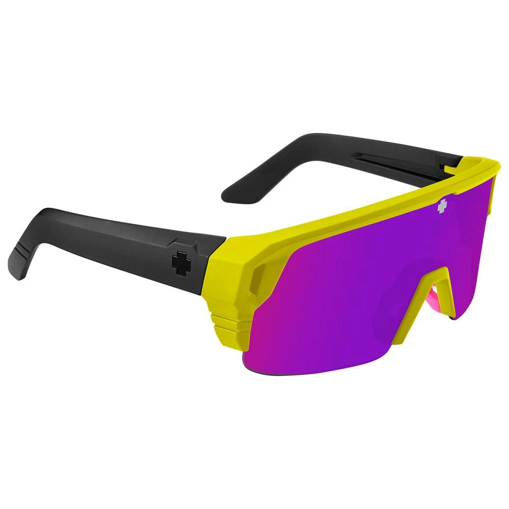 Sonnenbrille Spy Monolith 50/50 Matte Neron Yellow Happy Bronze Purple Spectra Mirror 6 Sonnenbrille Spy Monolith 50/50 Matte Neron Yellow Happy Bronze Purple Spectra Mirror – Bild 4