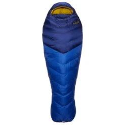 Neueste Camping Verkäufe 38 Schlafsack RAB Neutrino 400 Right Nightfall Blue