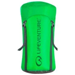 Kompressions-Schutzhülle Lifeventure Ultralight Compression Sack 15L Green