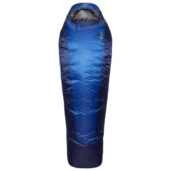 Schlafsack RAB Solar Eco 2 Regular Right Ascent Blue
