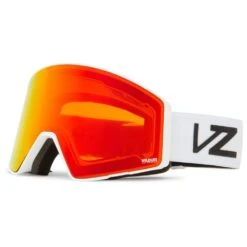 Skibrille Von Zipper Capsule White Gloss Widlife Fire Chrome + Yellow