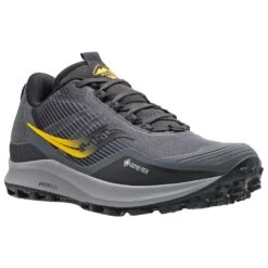 Trailrunning-Schuhe Saucony Peregrine 12 Gtx Shadow Vizi -Neueste Camping Verkäufe 756bbf4f2998339dcea7df12ee9556fdb81894eb H23SAUCCHA3326768 4