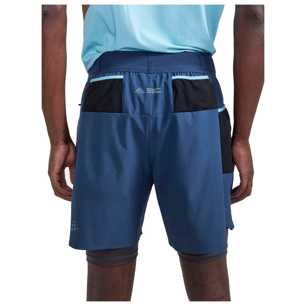 Trail-Shorts Craft PRO Trail 2In1 Shorts M Tide Slate 4 Trail-Shorts Craft PRO Trail 2In1 Shorts M Tide Slate – Bild 2