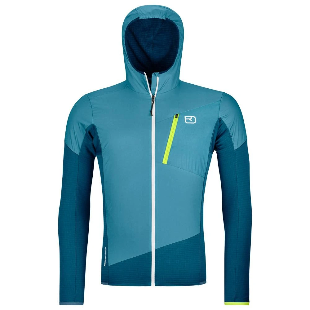 Wanderjacke Ortovox Ladiz Hybrid Jacket M Petrol Blue 3 Wanderjacke Ortovox Ladiz Hybrid Jacket M Petrol Blue