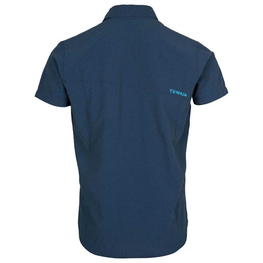 Wanderhemd Ternua M's Hingar Blue Wing Teal 4 Wanderhemd Ternua M's Hingar Blue Wing Teal – Bild 2