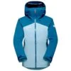 Bergsteigerjacke Mammut Alto Guide HS Hooded Jkt W Cool Blue Deep Ice