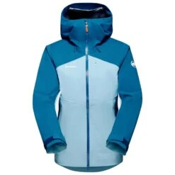 Bergsteigerjacke Mammut Alto Guide HS Hooded Jkt W Cool Blue Deep Ice