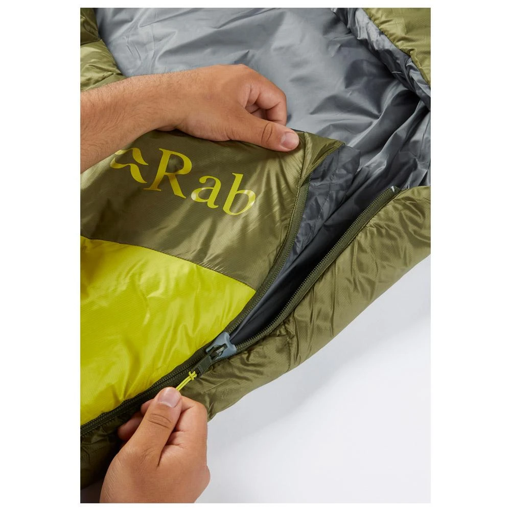 Schlafsack RAB Solar Eco 0 Regular Left Chlorite Green 11 Schlafsack RAB Solar Eco 0 Regular Left Chlorite Green – Bild 9