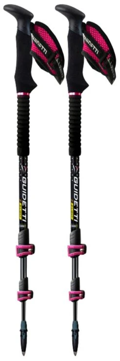 Stöcke Guidetti B-Light Carbon/Alu W Rubis 125cm