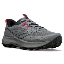 Trailrunning-Schuhe Saucony Peregrine 13 Gtx Wmn Grey Black
